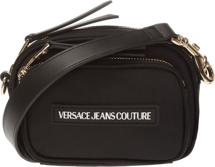 Versace Cordura Rodeo Tag Shoulder Bag Zwart