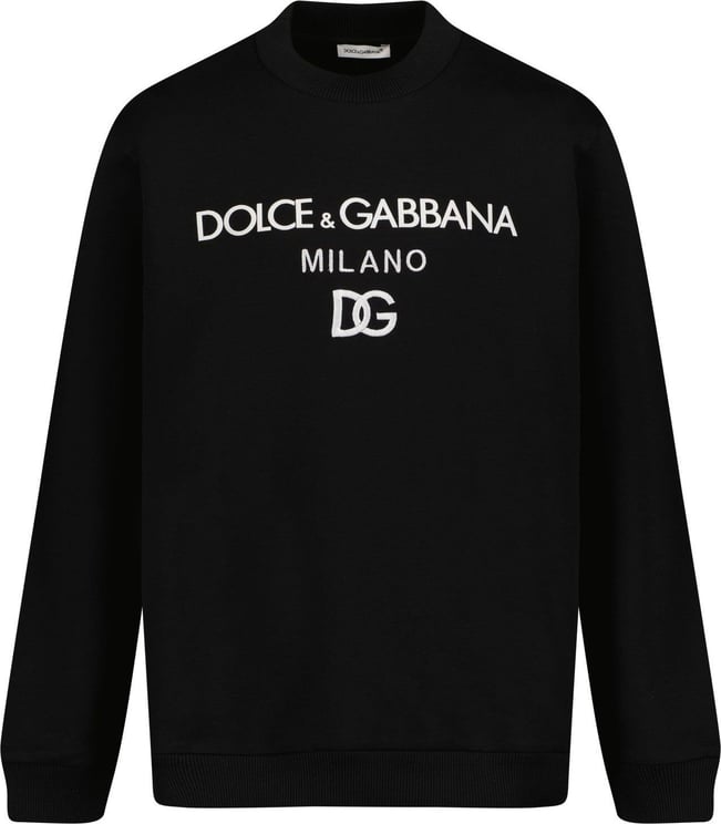 Dolce & Gabbana Dolce & Gabbana L4JWDO G7CC9 kindertrui zwart Black