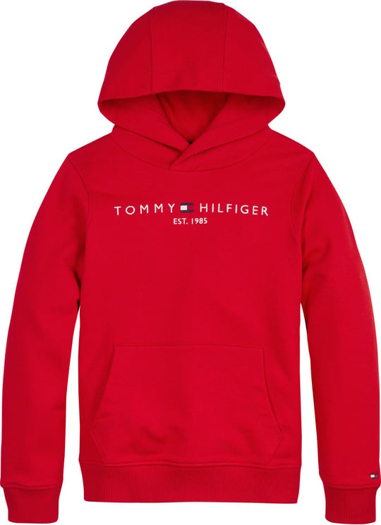 Tommy Hilfiger Essential Hoodie Rood Red