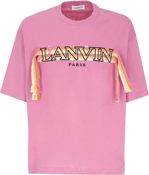Lanvin T-shirts And Polos Flamingo Pink Roze