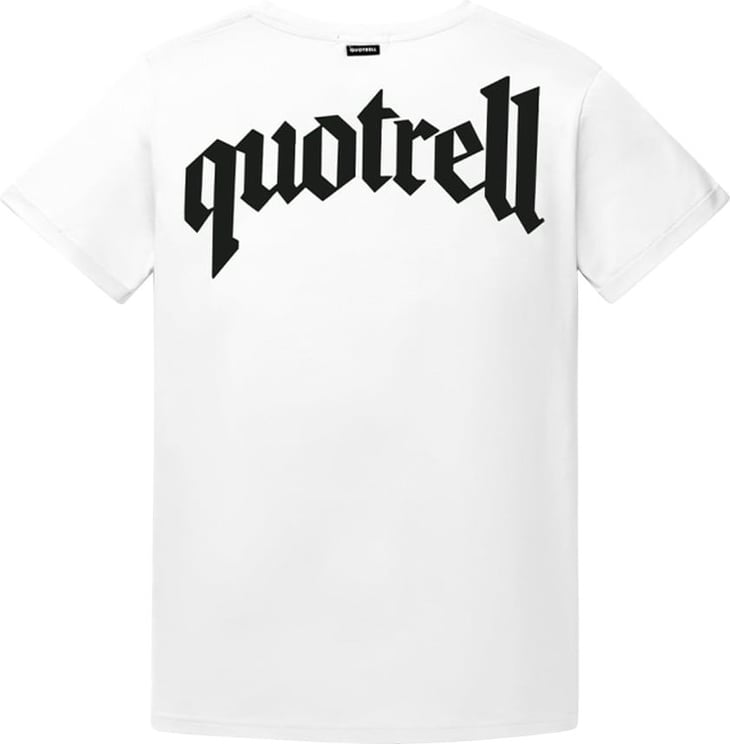Quotrell Wing T-shirt | White / Black Wit
