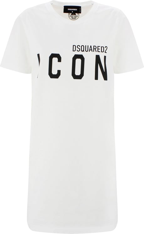 Dsquared2 DSQUARED2 Dress Clothing White XS Continuativa Wit
