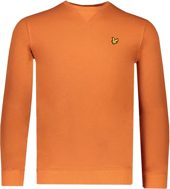 Lyle & Scott Sweater Oranje Oranje