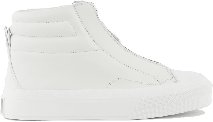 Givenchy Hightop Sneaker White Zip Wit