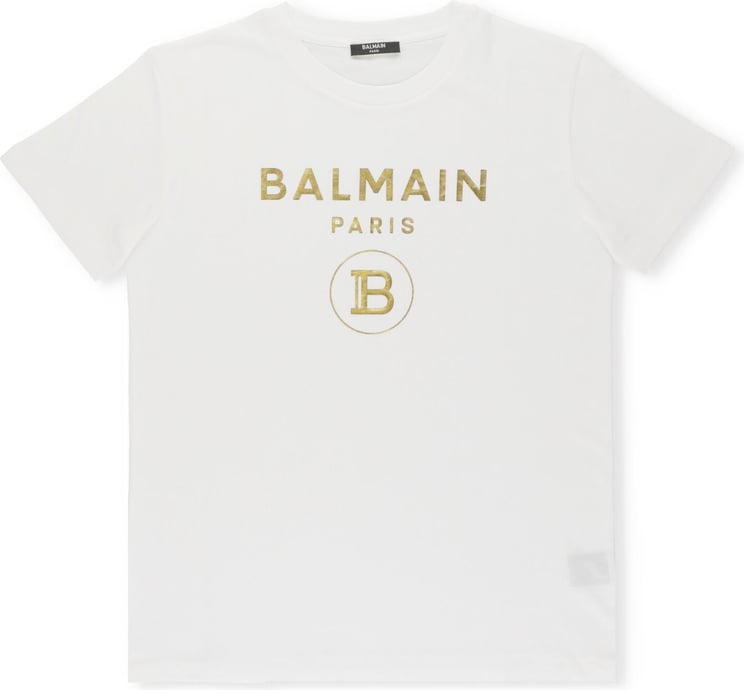 Balmain T-shirts And Polos White Neutral