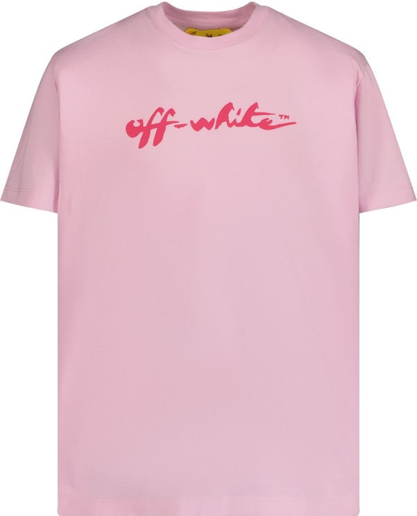 OFF-WHITE Off-White OGAA001F22JER004 kinder t-shirt roze Roze