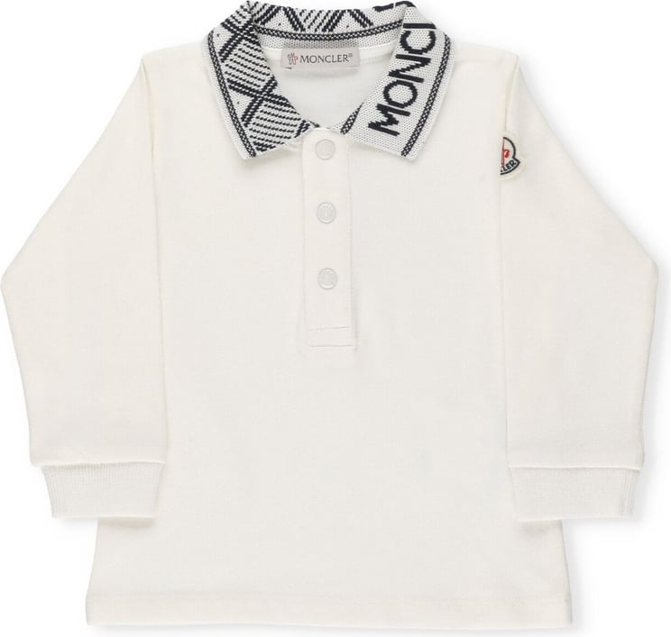 Moncler T-shirts And Polos White Neutraal
