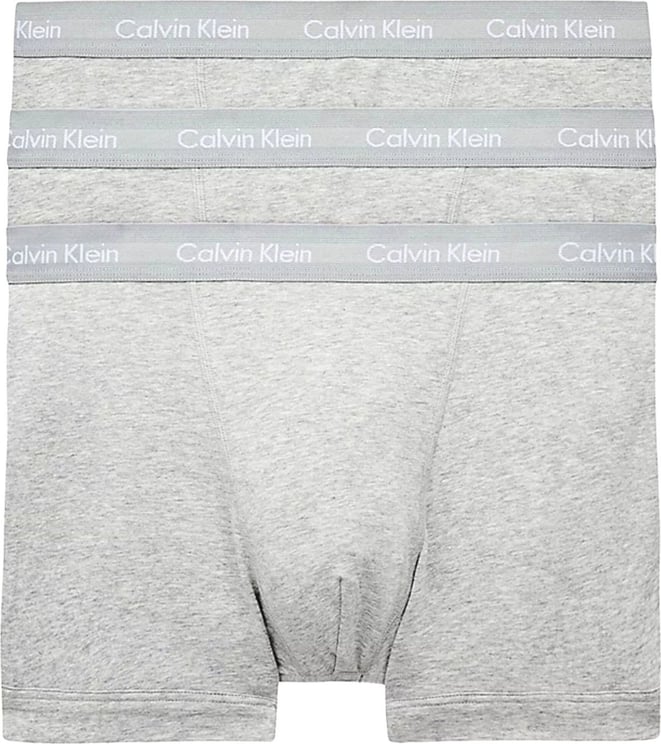 Calvin Klein 3-Pack Boxershorts Grijs Gray
