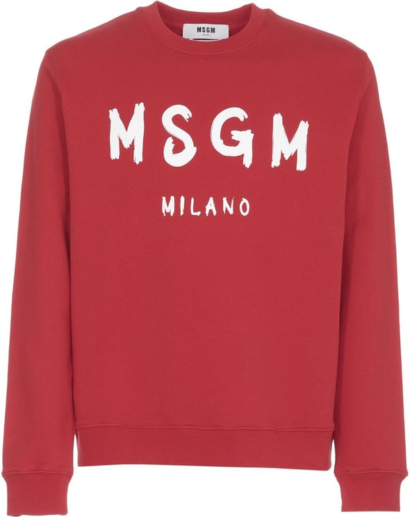 MSGM Sweaters Red Neutraal