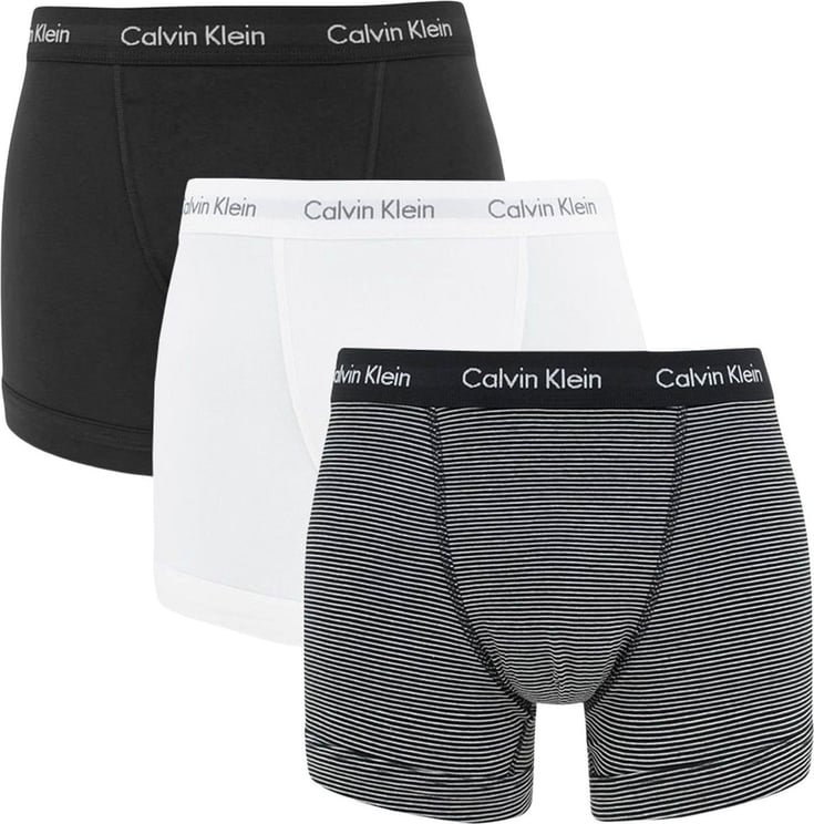 Calvin Klein 3-Pack Boxershorts Zwart Black