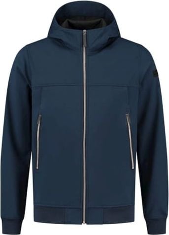 Purewhite Softshell Jacket Navy Blauw