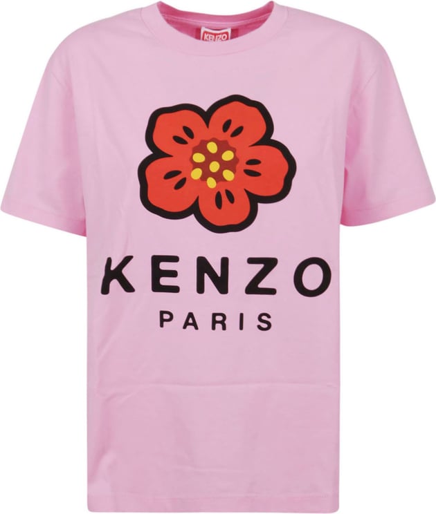Kenzo Paris Loose T-Shirt Roze