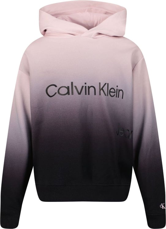 Calvin Klein Calvin Klein IU0IU00334 kindertrui licht roze/zwart Roze