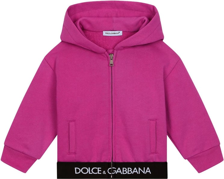 Dolce & Gabbana Dolce & Gabbana L2JW7E G7E3Z baby vest fuchsia Roze