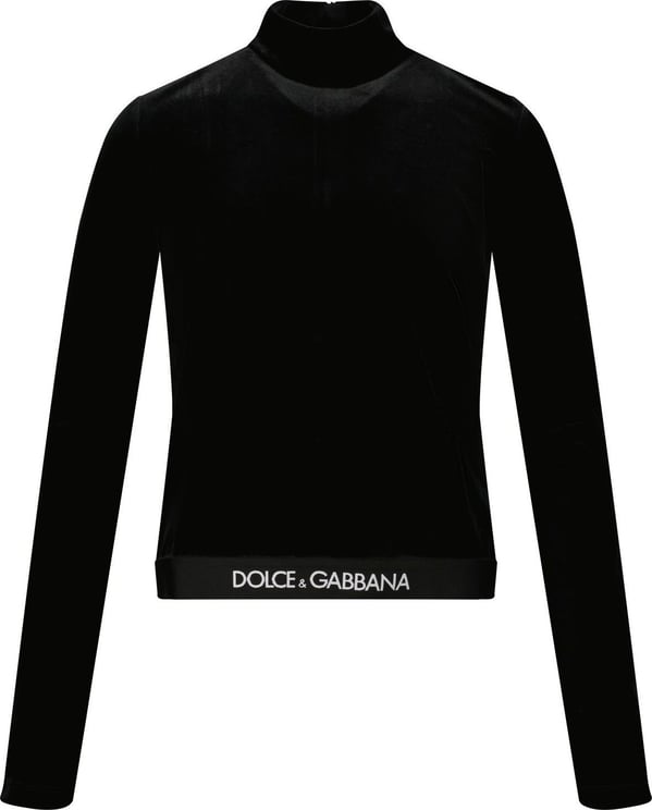 Dolce & Gabbana Dolce & Gabbana L5JTKA FUWD6 kinder t-shirt zwart Black