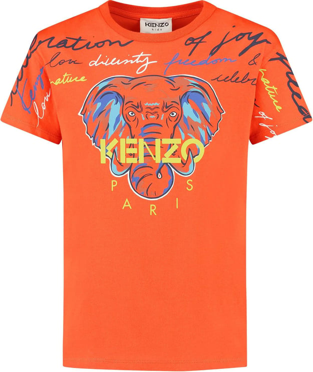Kenzo T-shirt Korte Mouwen Orange
