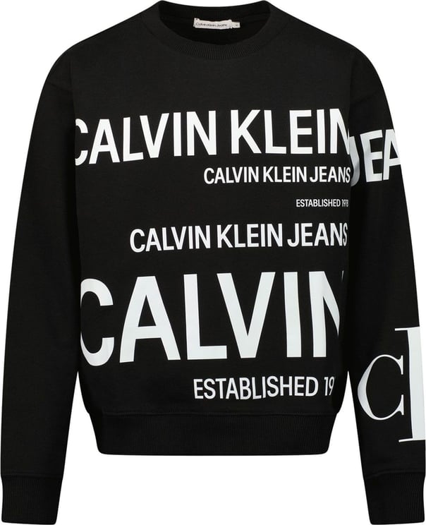 Calvin Klein Sweaters Black Zwart