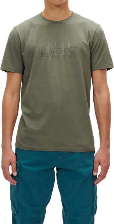 CP Company CP Company T-Shirt Short Sleeve Groen Groen