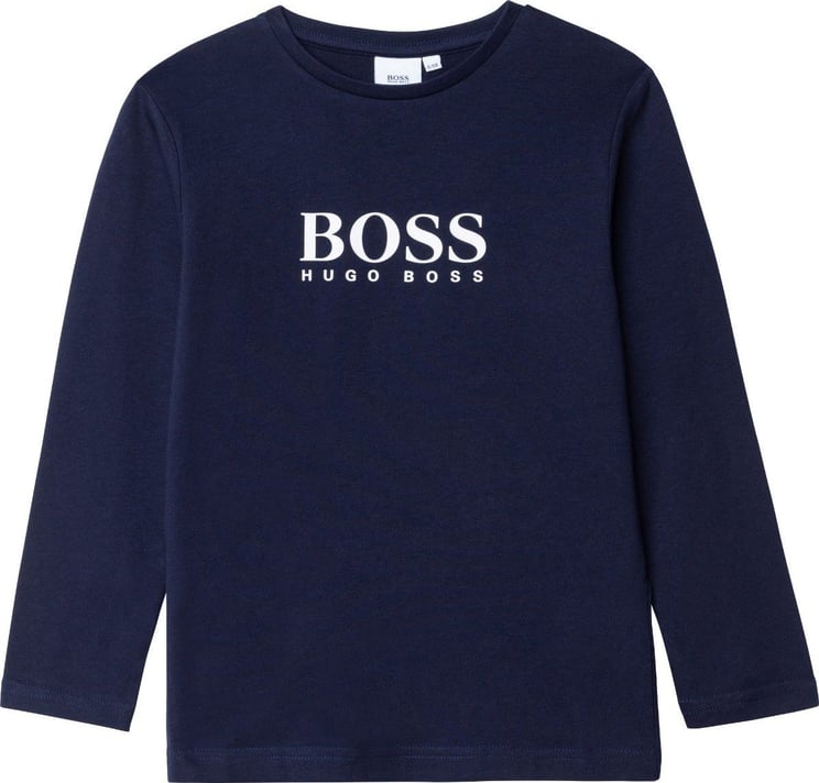 Hugo Boss T-Shirt Lange Mouwen Blauw