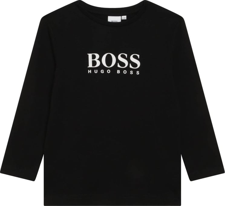 Hugo Boss T-Shirt Lange Mouwen Zwart