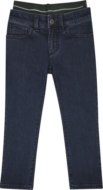 Emporio Armani Blue Boy Jeans Blauw