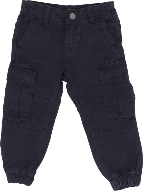 Guess Trousers Blue Blauw
