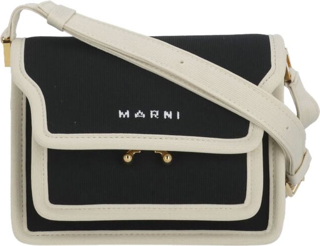 Marni Bags Black/silk White/lily White Zwart