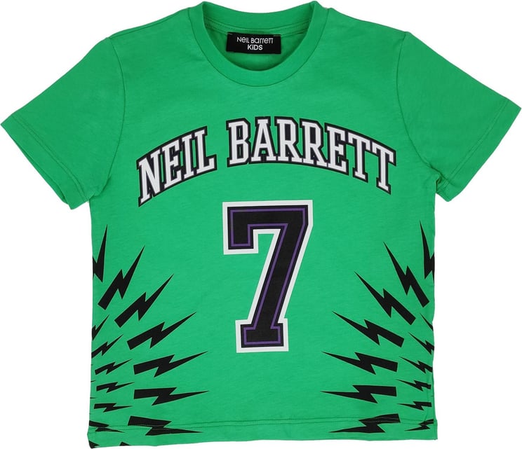 Neil Barrett Green Boy T-shirt Groen