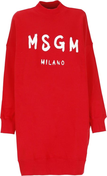 MSGM Dresses Red Neutraal