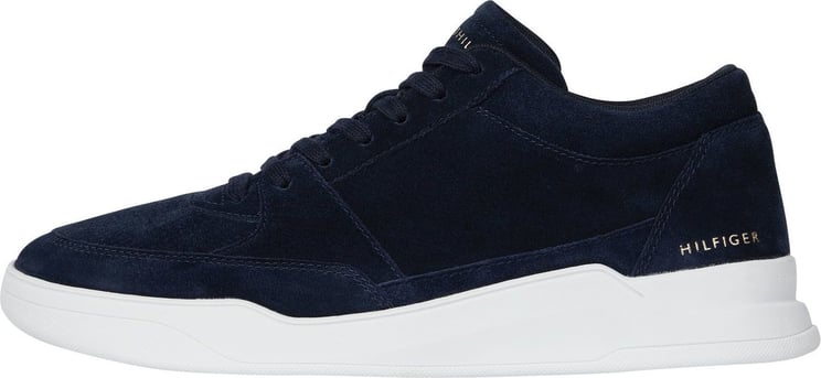 Tommy Hilfiger Elevated Cup Suede Sneakers Donkerblauw Blauw