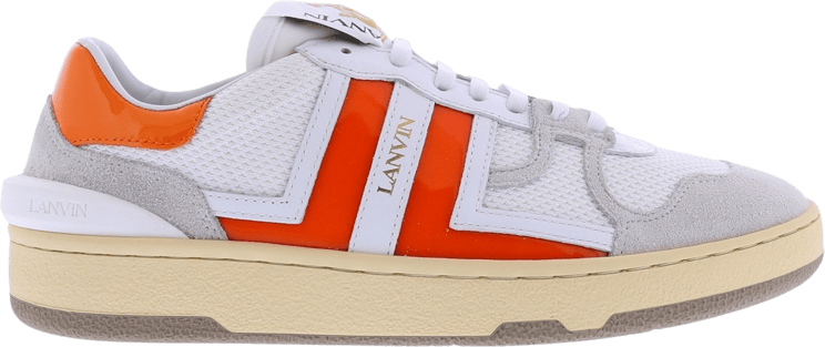 Lanvin Clay Low Top Sneakers Wit