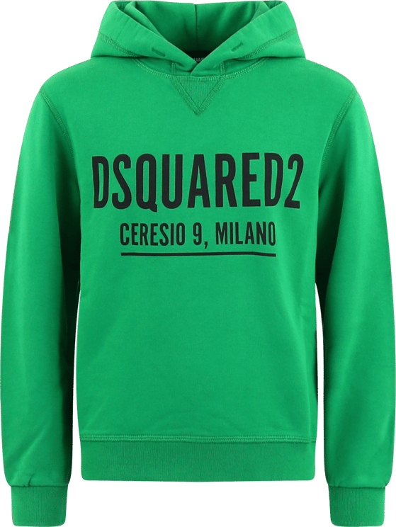 Dsquared2 Green Boy Sweatshirt Groen