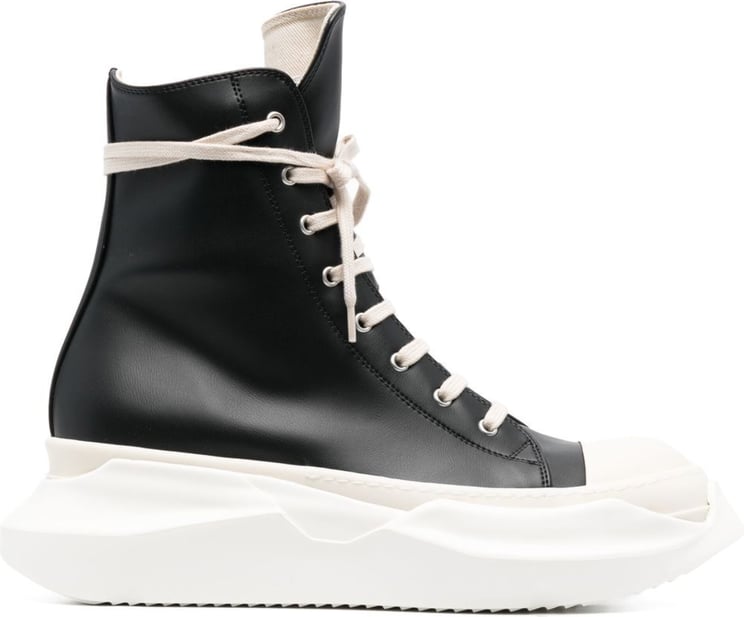 Rick Owens Abstract Sneakers Black/milk Zwart