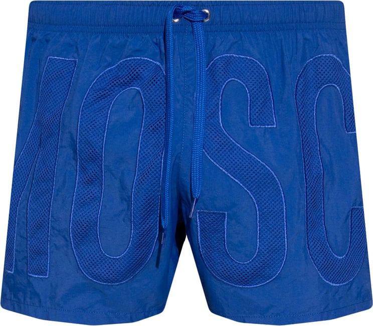 Moschino Swimsuit Man Short Boxer 6120.5989.a0345 Blue