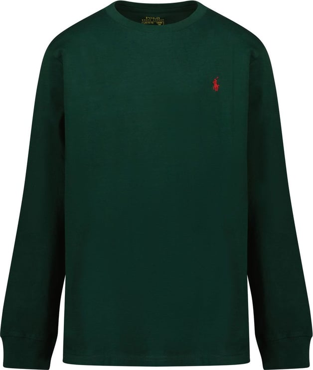 Ralph Lauren Ralph Lauren 854677 kinder t-shirt donker groen Groen