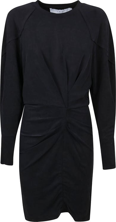 Iro Elody Fitted Mini Dress Black Zwart