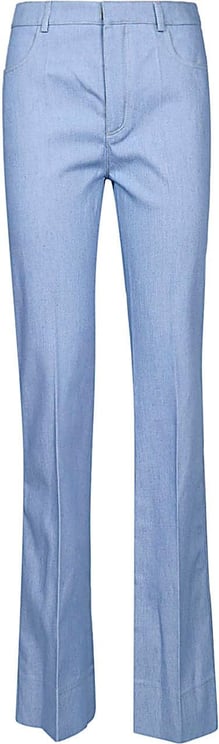 Saint Laurent Trousers Clear Blue Blauw