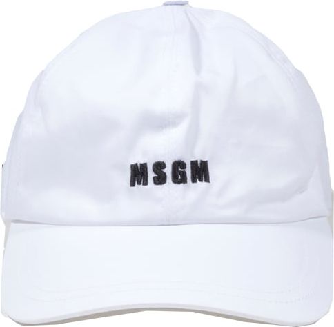 MSGM Hats White Wit