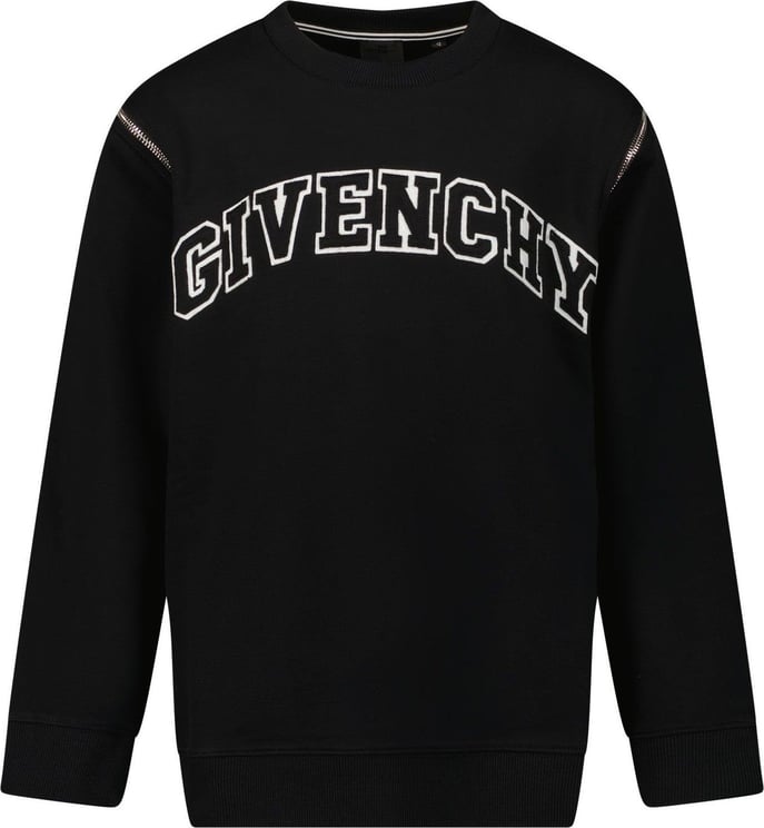 Givenchy Givenchy H25352 kindertrui zwart Zwart