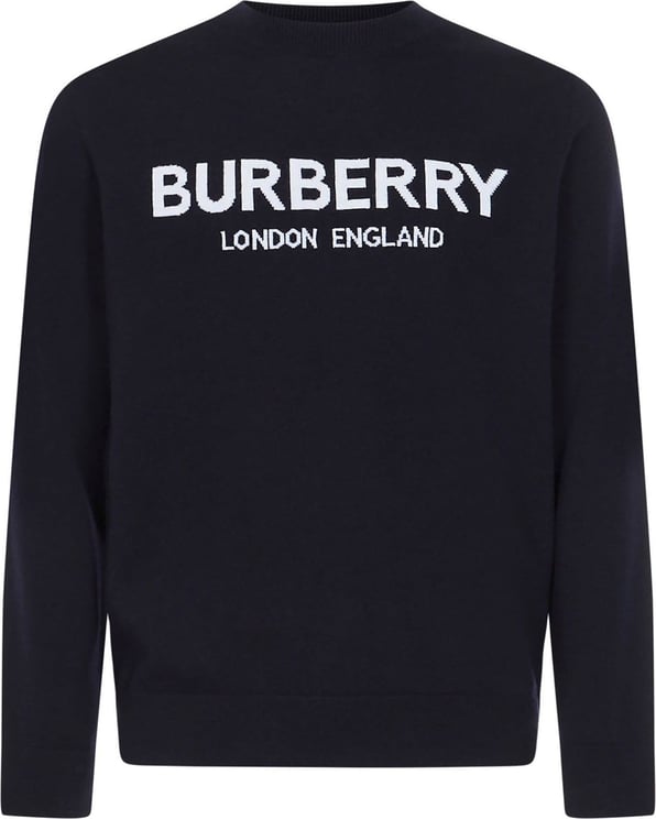 Burberry Burberry Logo Sweater Blauw