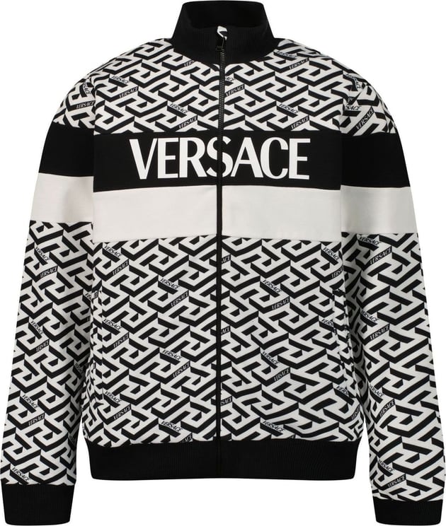 Versace Versace 1000441 1A04722 kindervest zwart/wit Zwart