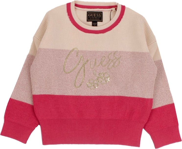 Guess Sweaters Coral Red Rood