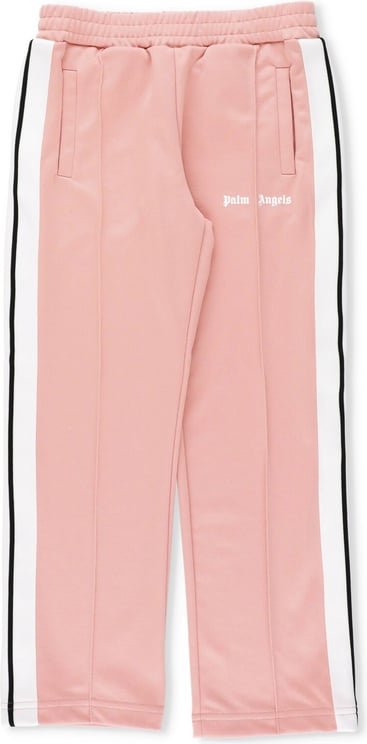 Palm Angels Trousers Pink White Pink