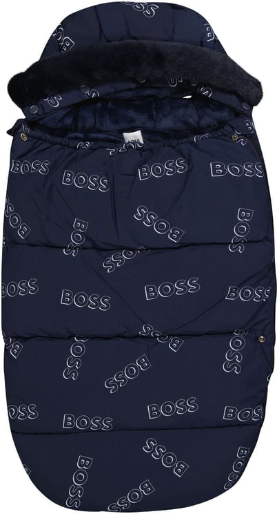 Hugo Boss Boss J90280 babyaccessoire navy Blauw