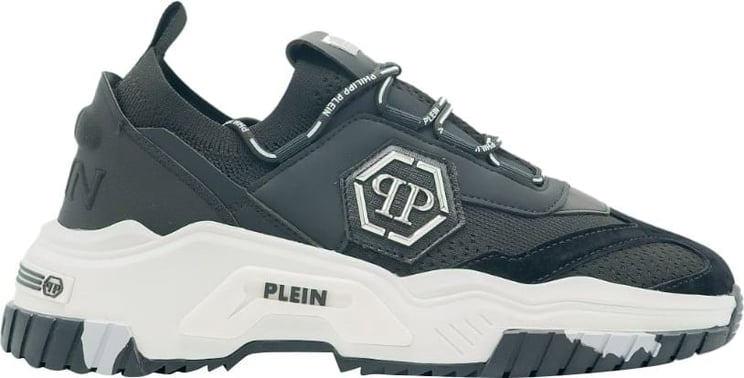 Philipp Plein Runner Hexagon Black Sneaker Zwart