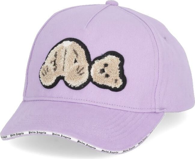 Palm Angels Hats Lilac Brown Brown