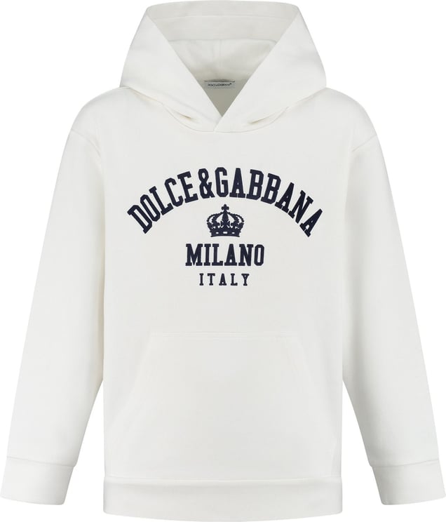 Dolce & Gabbana Hooded Sweatshirt White