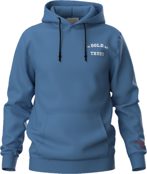In Gold We Trust The Notorious Hoodie Pacific Coast Blauw