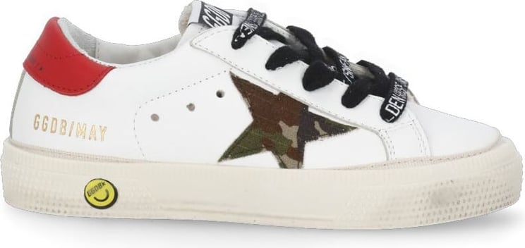 Golden Goose Sneakers White/green Camou/red Groen