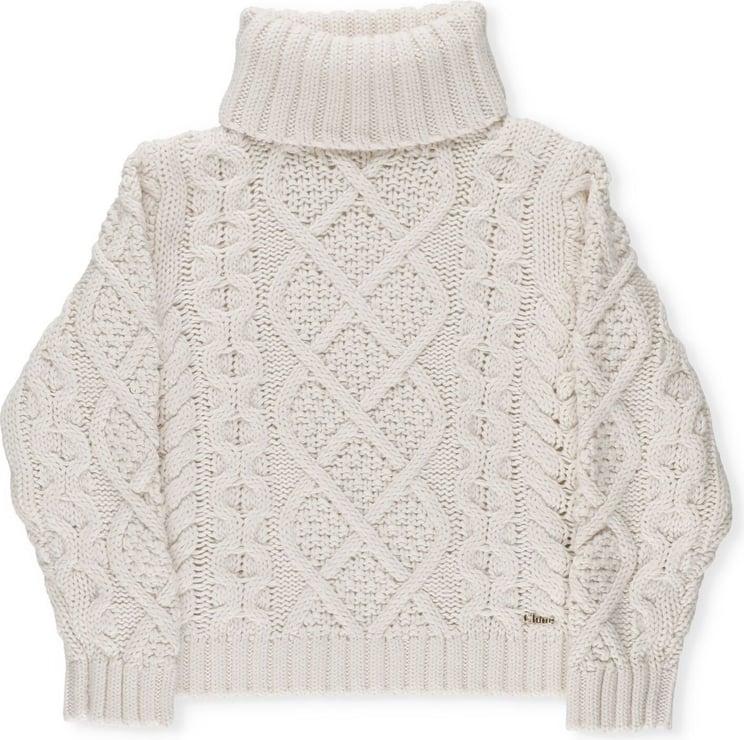Chloé Chloè Sweaters Ivory Ivory Neutraal